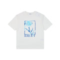 Burberry Thistle Floral Logo Print Short-Sleeve Tee White