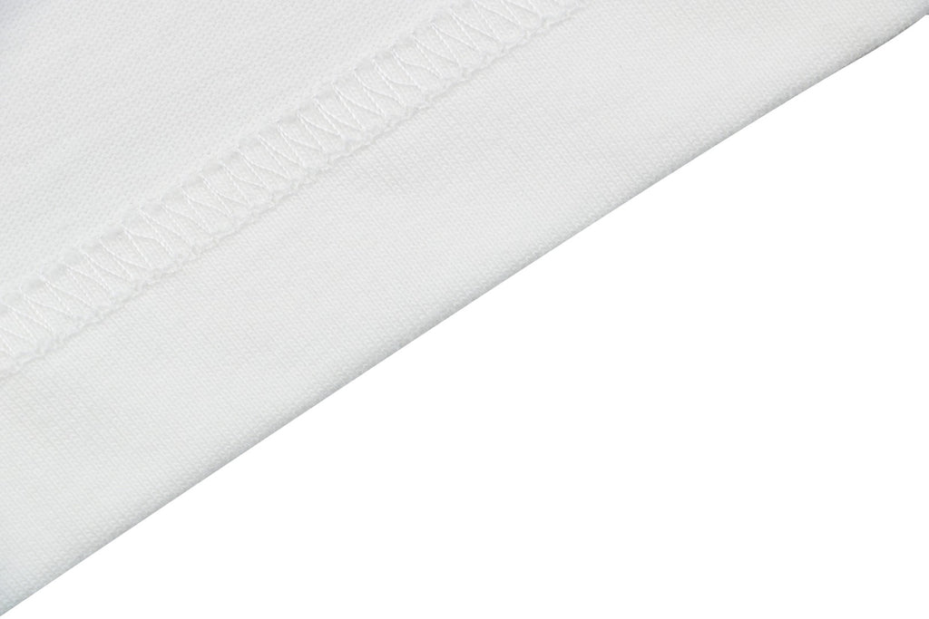 Burberry Thistle Floral Logo Print Short-Sleeve Tee White