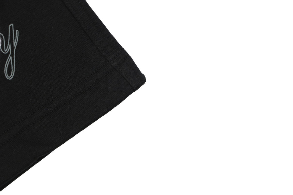 Burberry Oval Equestrian Knight Embroidered Shorts Black