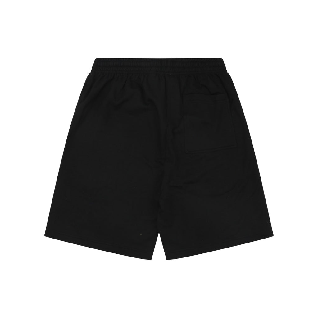 Burberry Oval Equestrian Knight Embroidered Shorts Black
