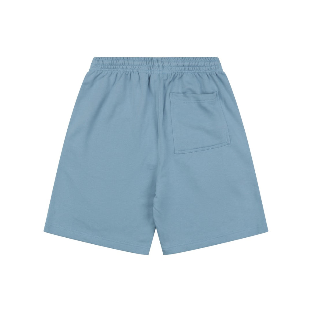 Burberry Oval Equestrian Knight Embroidered Shorts Blue