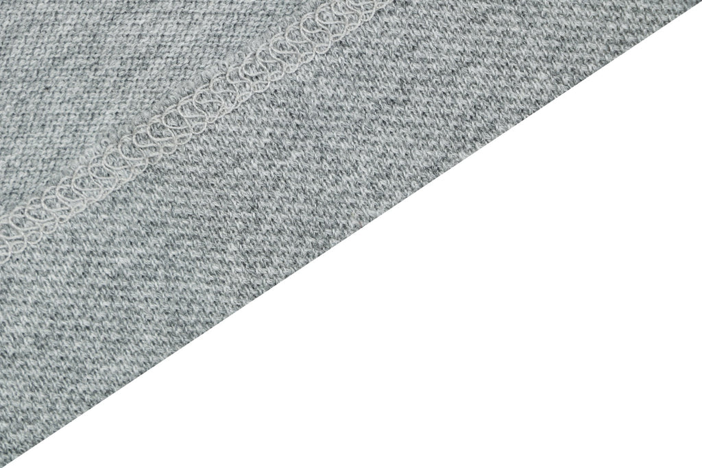 Moncler Grosgrain Button Placket Polo Shirt Grey