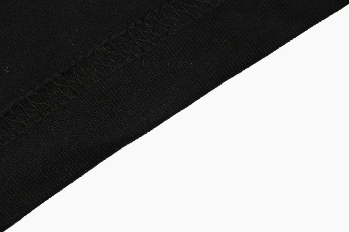 Gucci 1921 Interlocking Double G Green Embroidered Tee Black