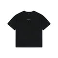 Balenciaga Front-Small Back-Large Letter Embroidery Tee – Black/White