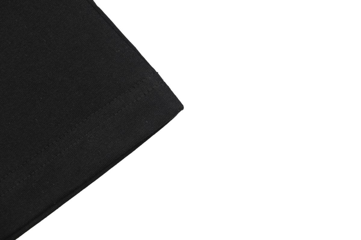 Loewe Pocket Color-Block Half-Anagram Embroidery T-Shirt – Black