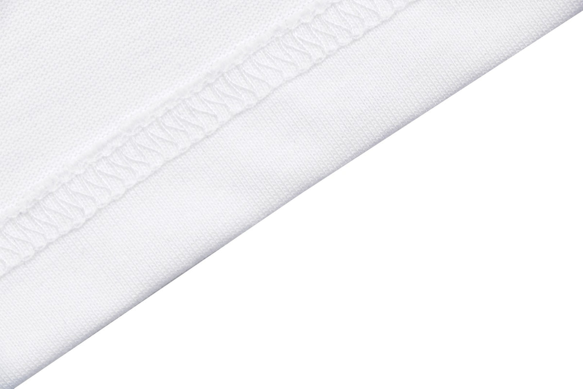 Loewe Pocket Color-Block Half-Anagram Embroidery T-Shirt – White