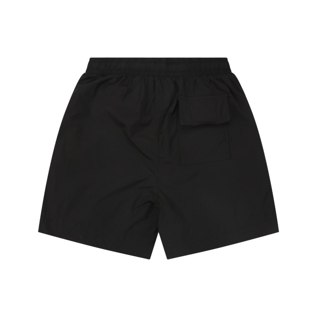 Chanel CC Mini Logo Embroidered Shorts – Black