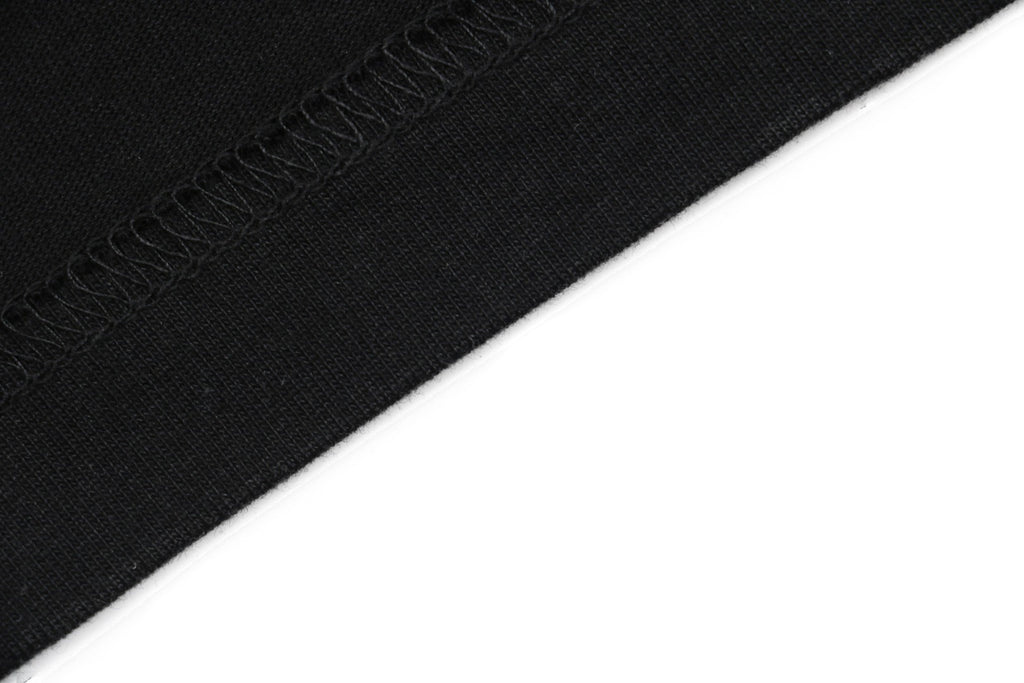 Burberry Gradient Check Equestrian Knight Embroidered T-Shirt – Black