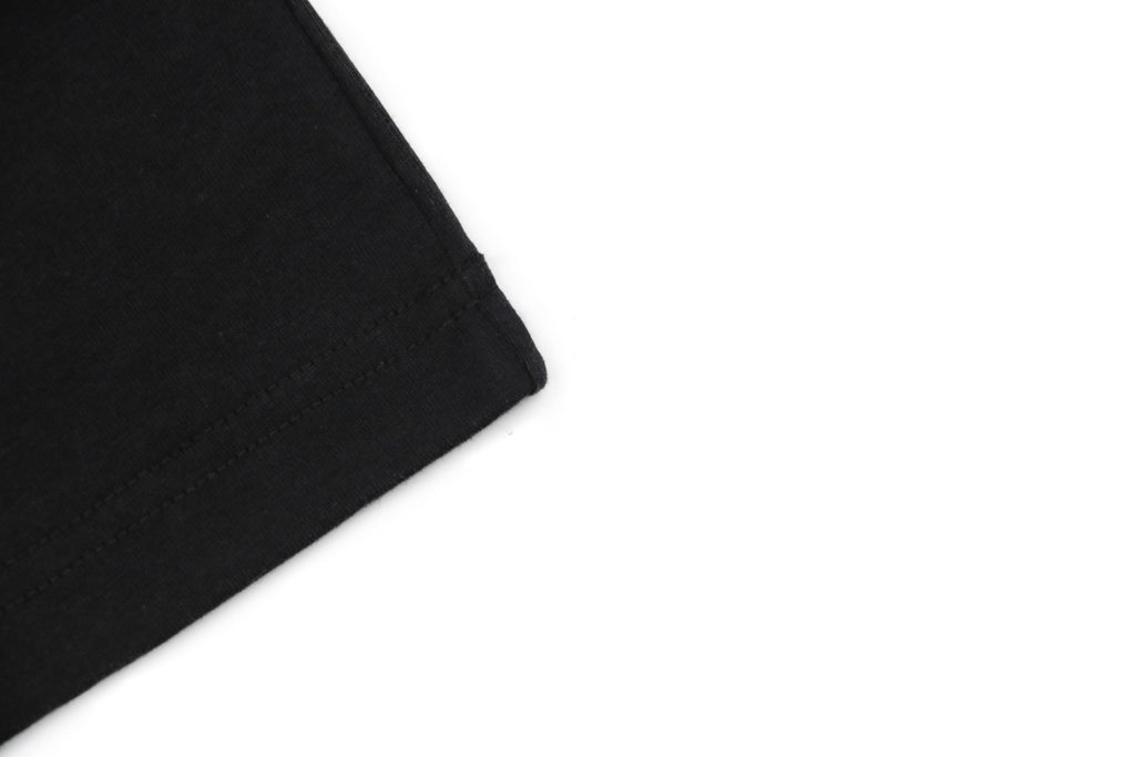 Burberry Gradient Check Equestrian Knight Embroidered T-Shirt – Black