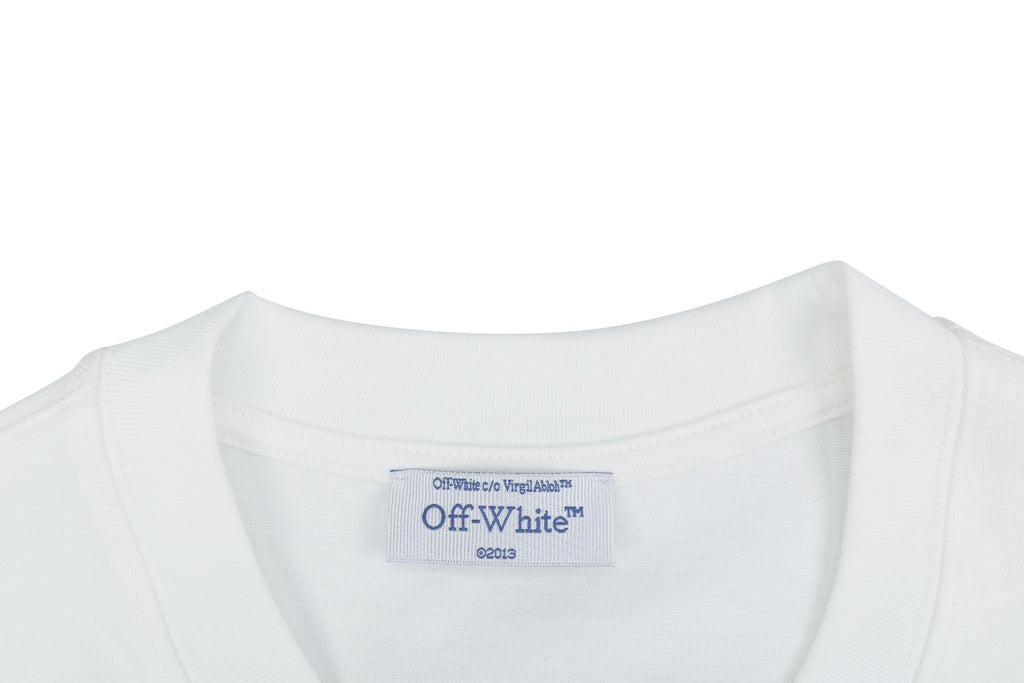 Off-White c/o Virgil Abloh Cherry Blossom Arrow Graphic Short Sleeve Tee — White