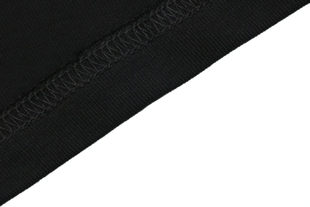 Balenciaga Embroidered Logo T-Shirt – Black / Red | Small Front Large Back Lettering