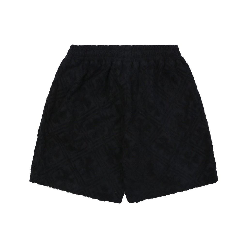 Chrome Hearts Cannes Limited Edition Cross Floral Terry Shorts – Black