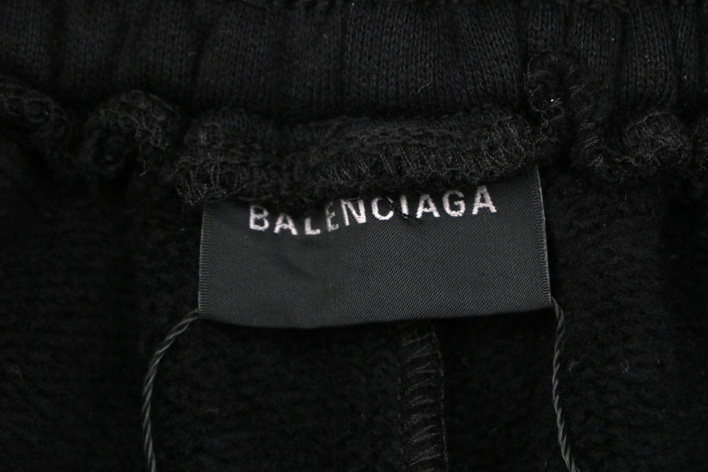 Balenciaga x NBA Ring Logo Embroidered Track Pants – Black