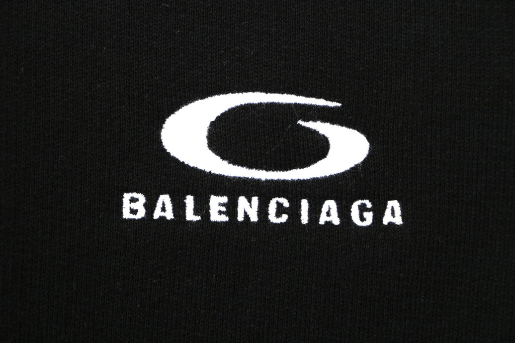 Balenciaga x NBA Ring Logo Embroidered Track Pants – Black