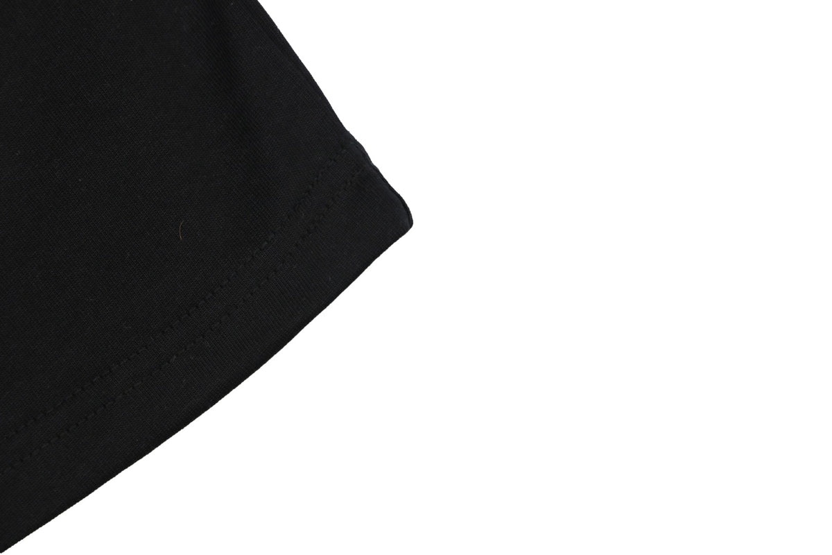Gucci Double G Letter Graphic Print T-Shirt – Black