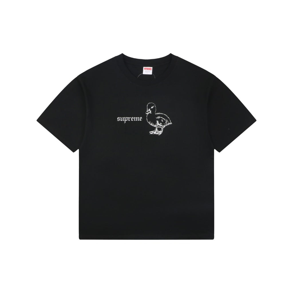 Supreme Duckling Graphic Print Short Sleeve Tee – Black