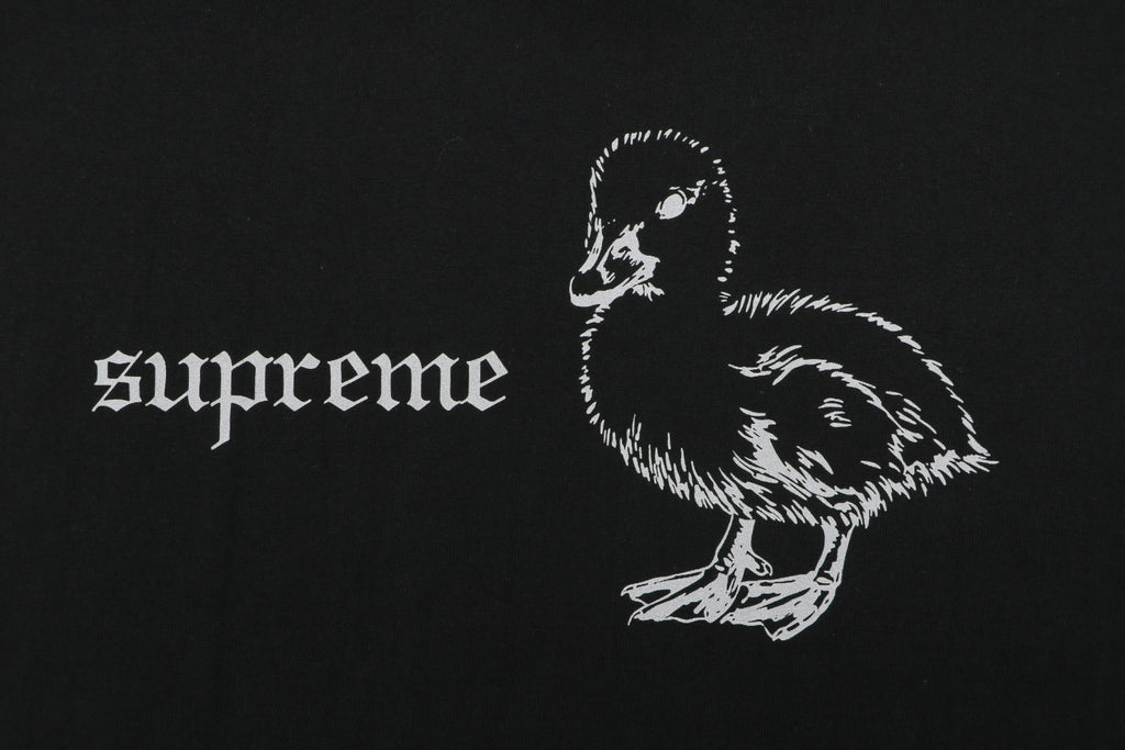 Supreme Duckling Graphic Print Short Sleeve Tee – Black
