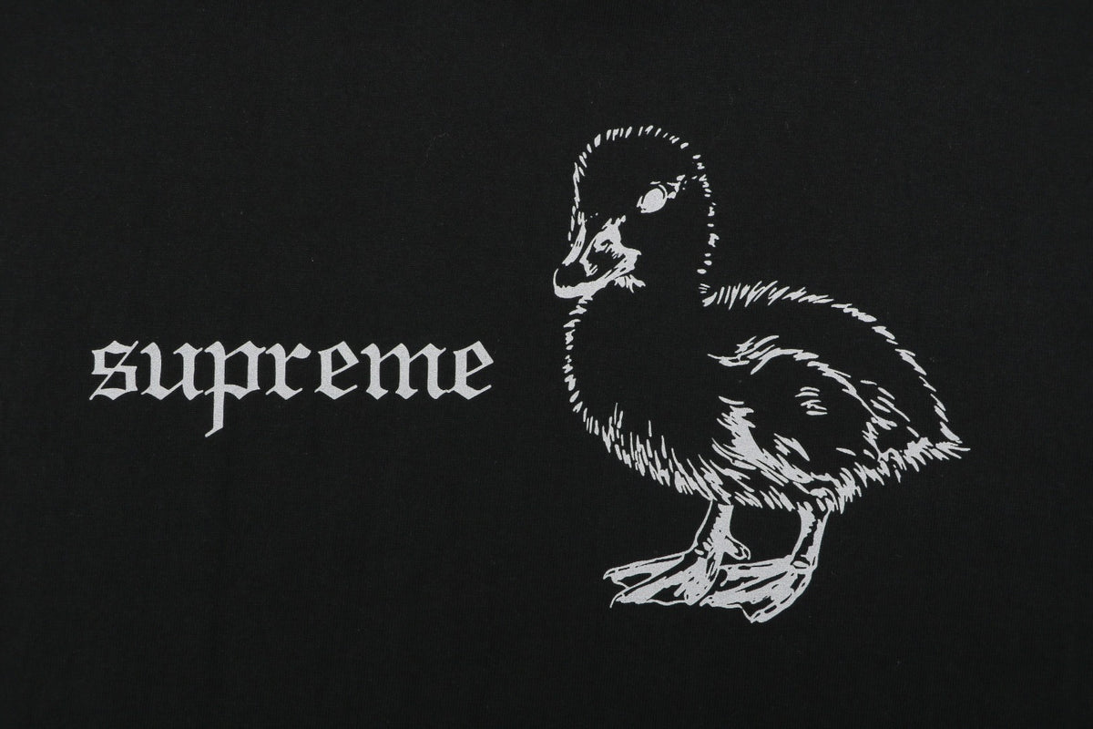 Supreme Duckling Graphic Print Short Sleeve Tee – Black
