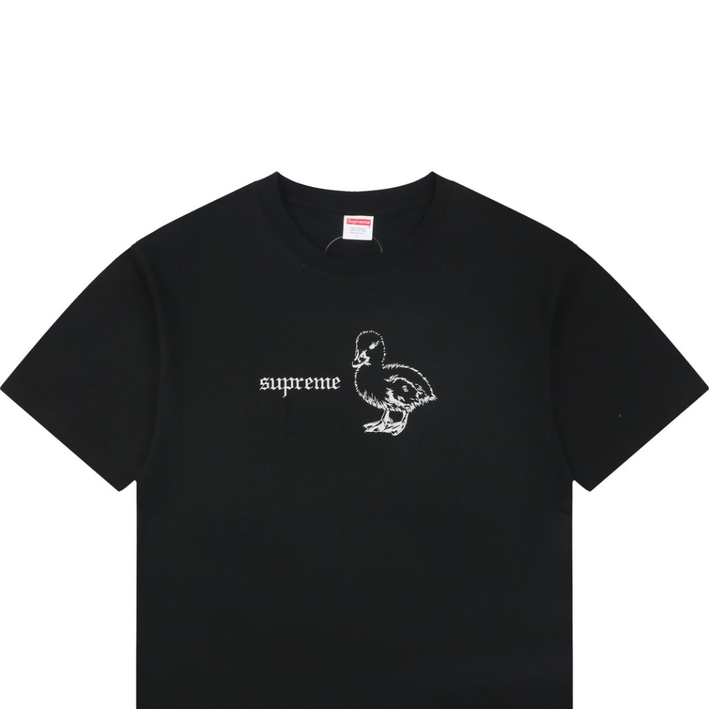 Supreme Duckling Graphic Print Short Sleeve Tee – Black