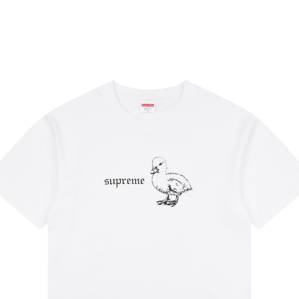 Supreme Duckling Graphic Print Short Sleeve Tee – White