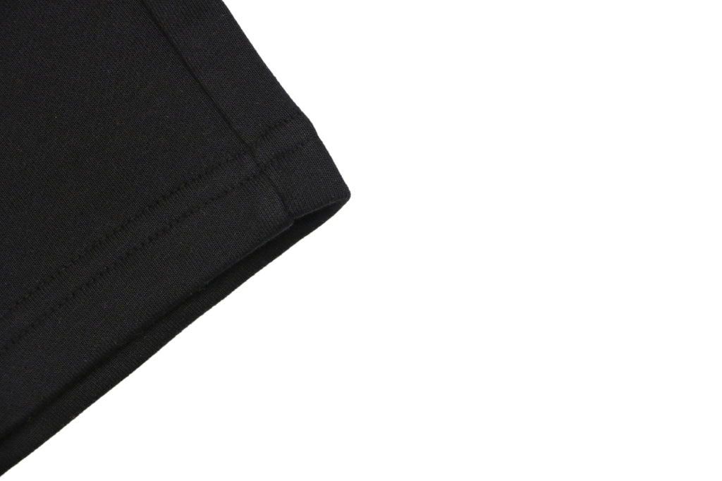 Chrome Hearts Sanskrit Cross Embroidered Shorts – Black / Pink-Purple