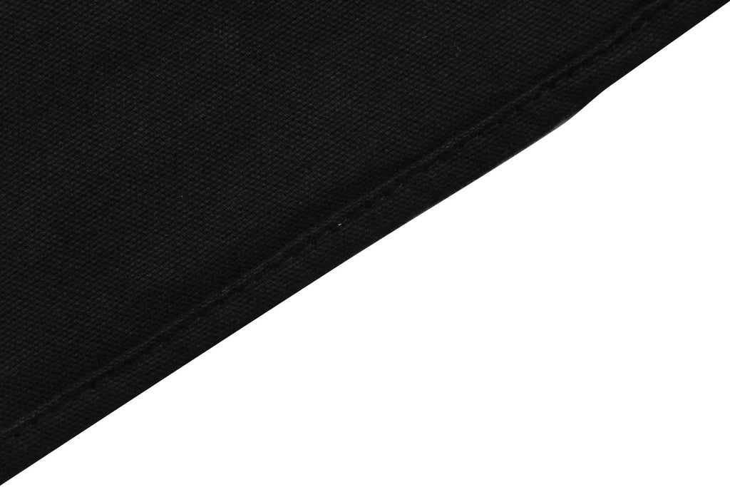 Chrome Hearts Cuff Cross Leather Patch Long Sleeve Shirt – Black