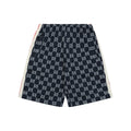 Gucci GG All-Over Jacquard Web Stripe Side Tape Shorts – Navy/Red