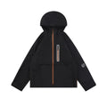 Loewe ON Floral Logo Taped Seam Hooded Shell Jacket