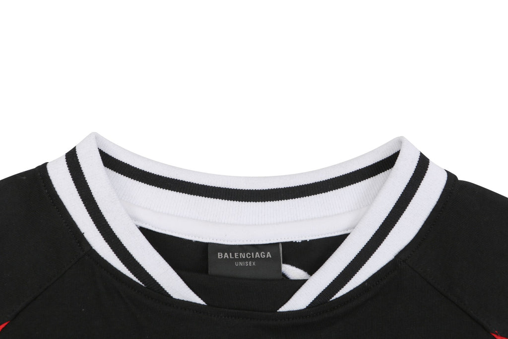 Balenciaga x NBA No.10 Colorblock Short Sleeve Jersey Tee