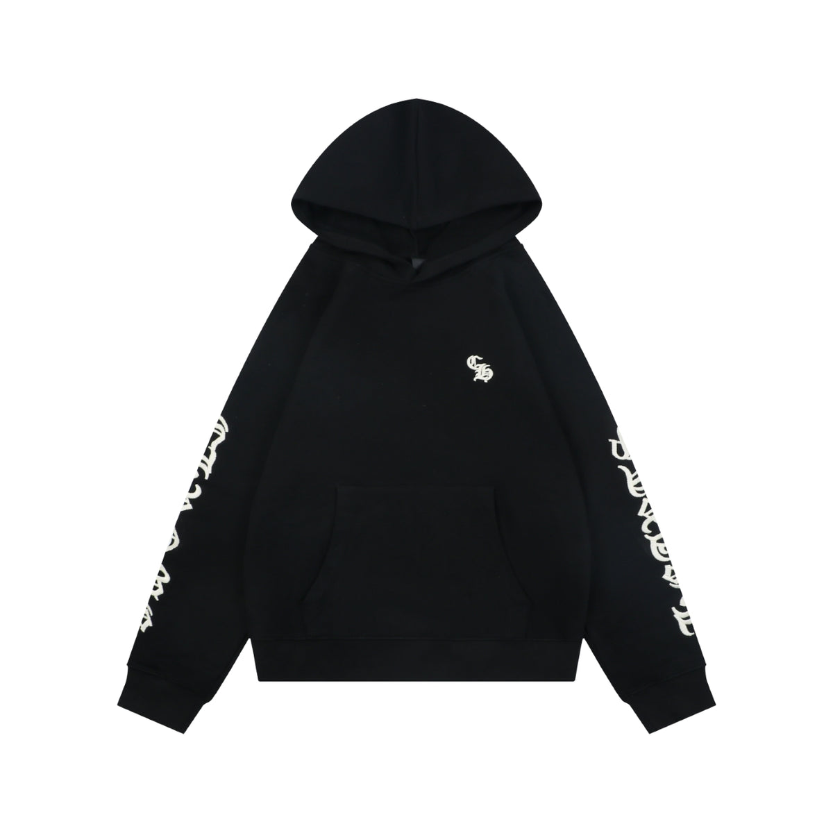 Chrome Hearts Sanskrit Script Sleeve Embroidered Hoodie