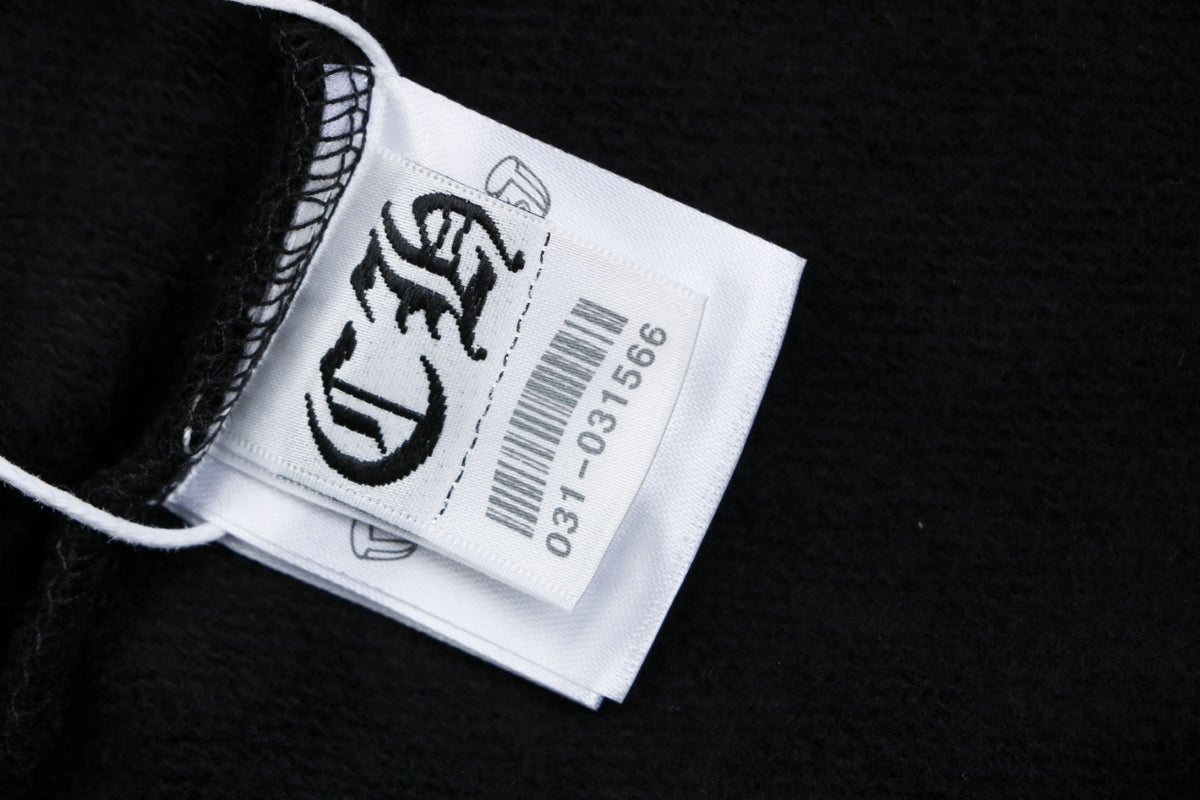 Chrome Hearts Sanskrit Script Sleeve Embroidered Hoodie