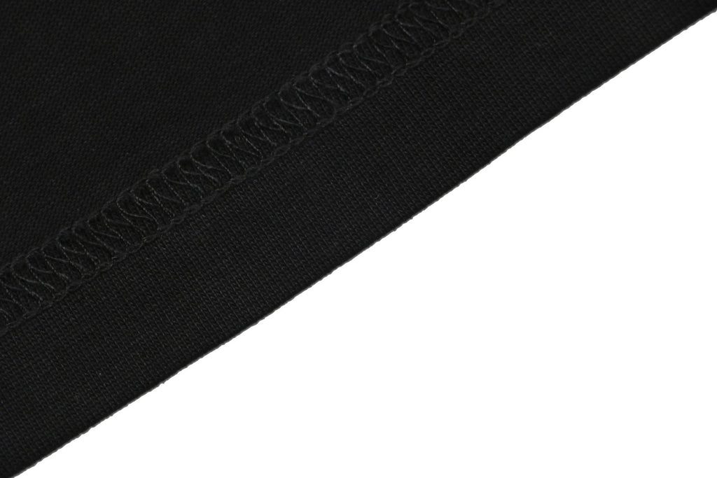 Gucci Shoulder Web Stripe Tape Short Sleeve Tee Black