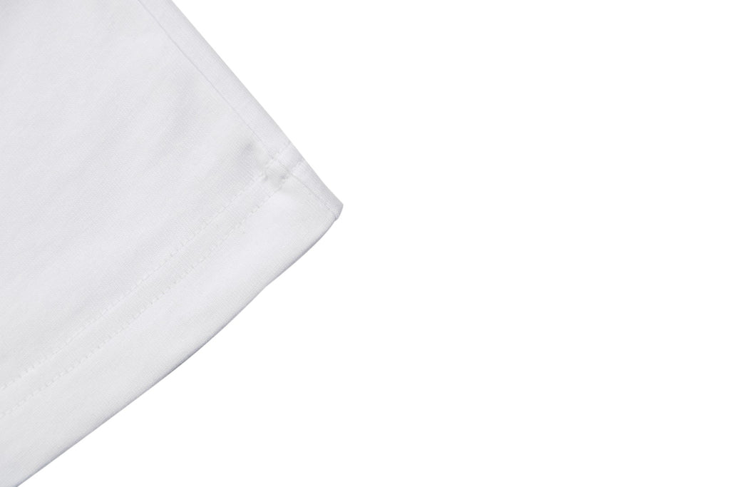 Gucci Shoulder Web Stripe Tape Short Sleeve Tee White