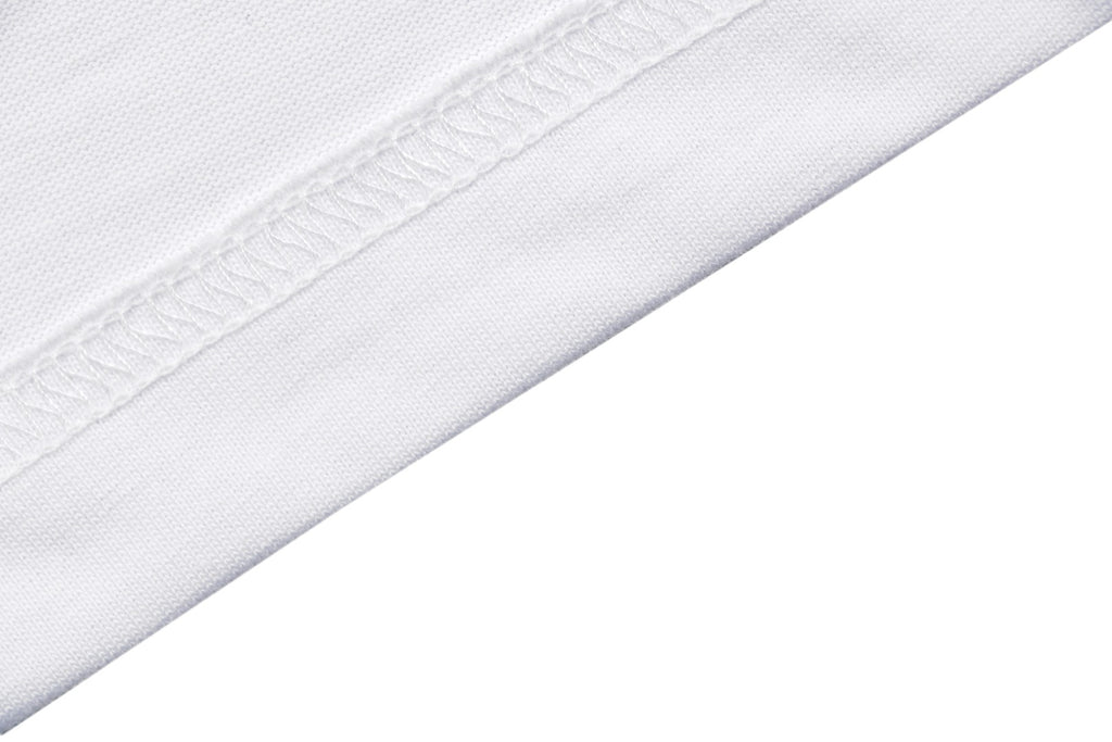 Gucci Shoulder Web Stripe Tape Short Sleeve Tee White
