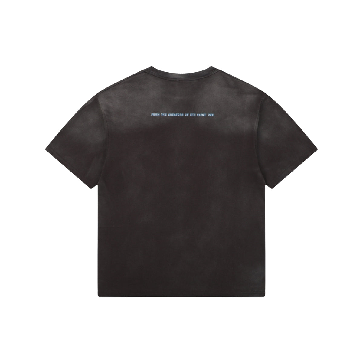 Saint Michael The Matrix Movie Poster Graphic Short Sleeve Tee Washed Black