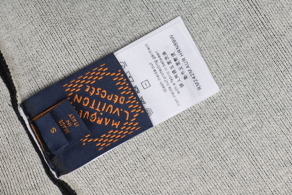 Louis Vuitton LV Monogram Intarsia Star Panel Zip-Up Hoodie Black