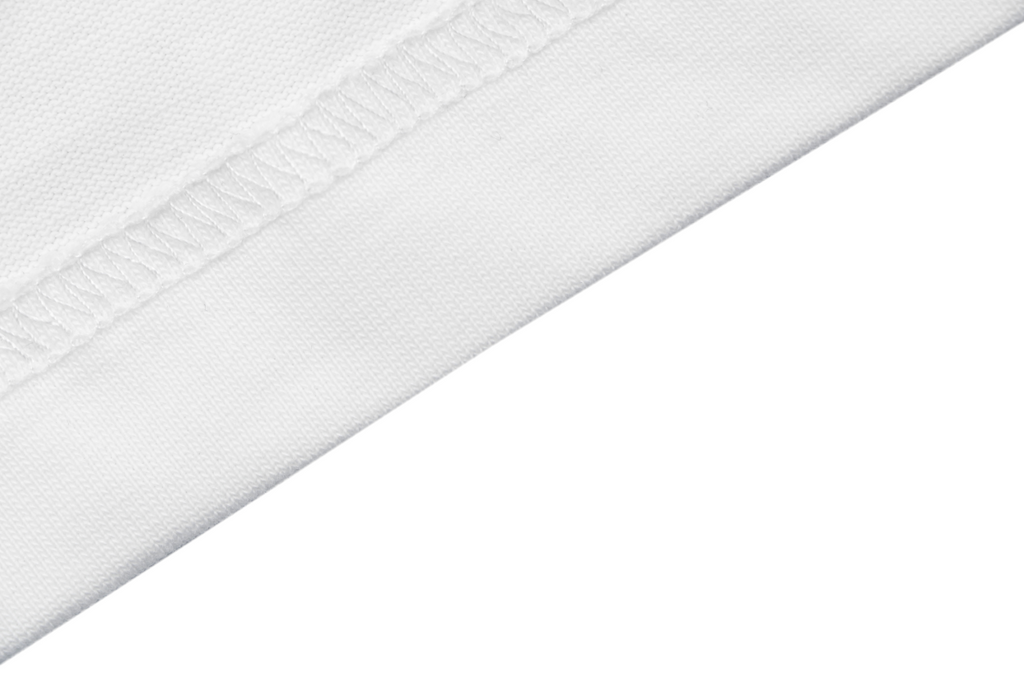 Louis Vuitton Center Monogram Embossed Tonal Long Sleeve Tee White