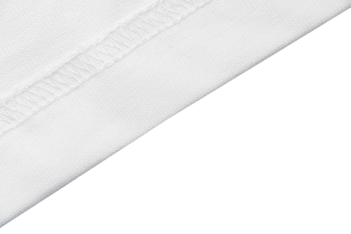 Louis Vuitton Center Monogram Embossed Tonal Long Sleeve Tee White