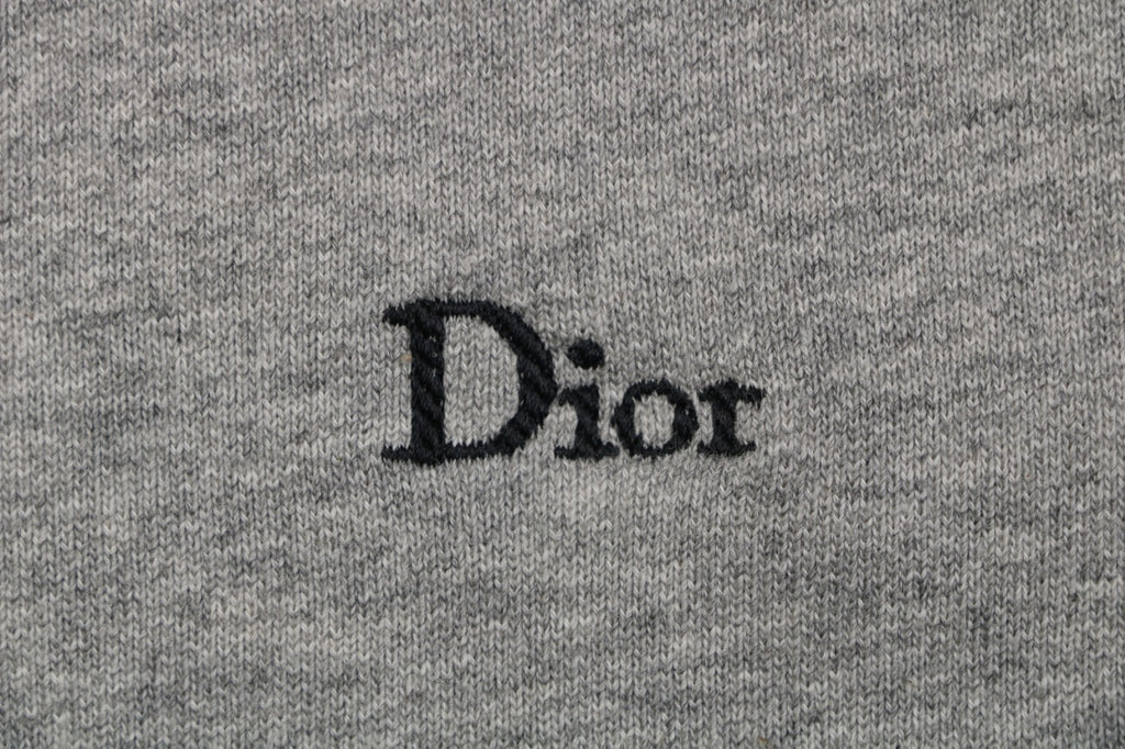 Dior Colorblock Dio Small Logo Crewneck Sweatshirt Grey