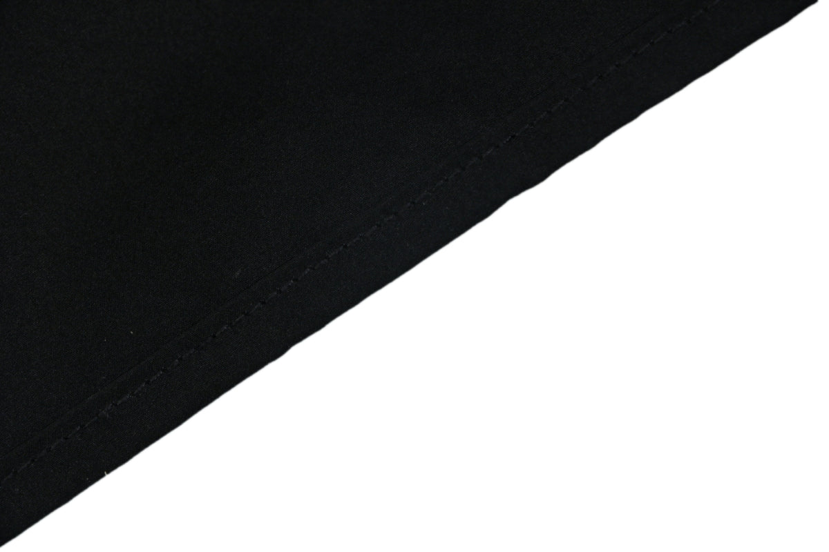 Prada Triangle Logo Pocket Long Sleeve Shirt Black