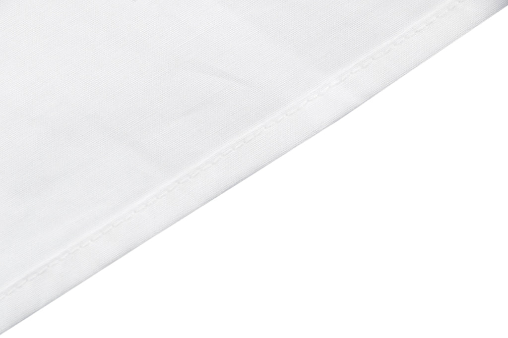 Prada Triangle Logo Pocket Long Sleeve Shirt White