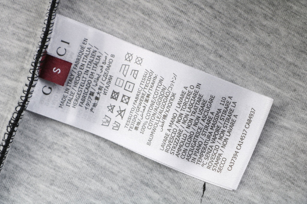 Gucci Tonal G Letter Patch Embroidered Zip-Up Oversized Hoodie