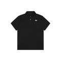 Prada Gold Triangle Logo Piqué Short Sleeve Polo Shirt