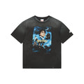 Saint Michael Harry Potter Hogwarts Castle & Hedwig Double-Sided Print Oversized Short Sleeve Tee