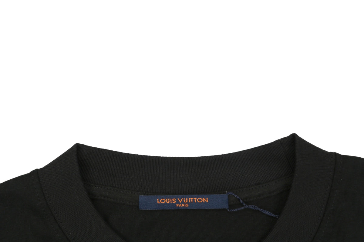 Louis Vuitton Jester Dual-Face Monogram LV Graphic Oversized Short Sleeve Tee