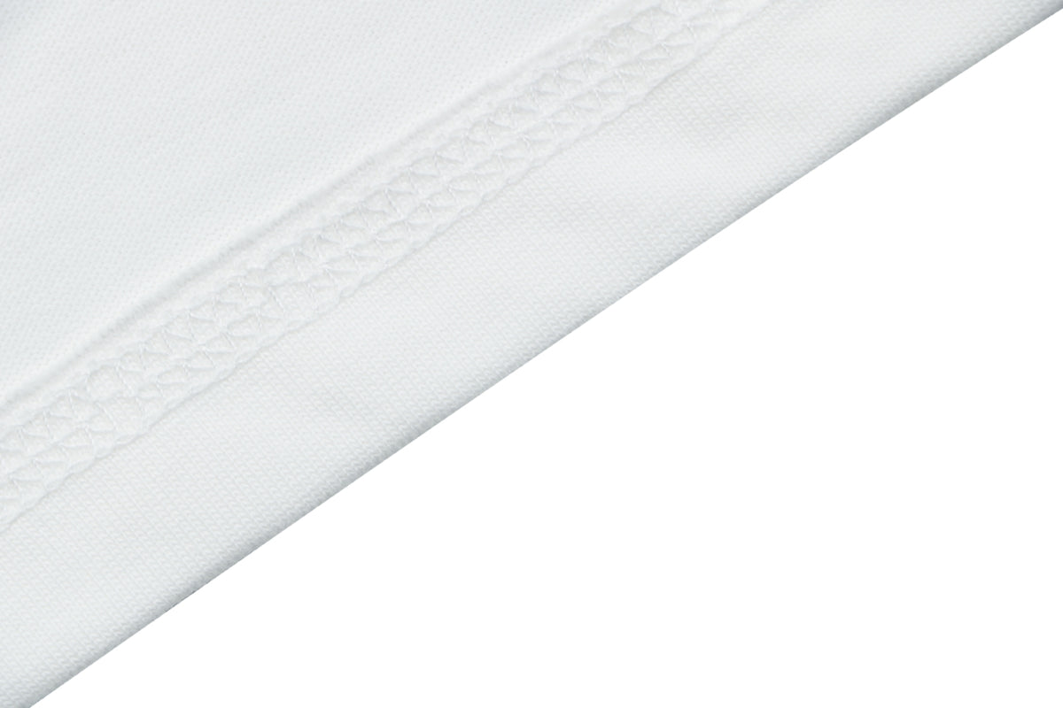 Loewe Border Anagram Embroidered Long Sleeve Tee White