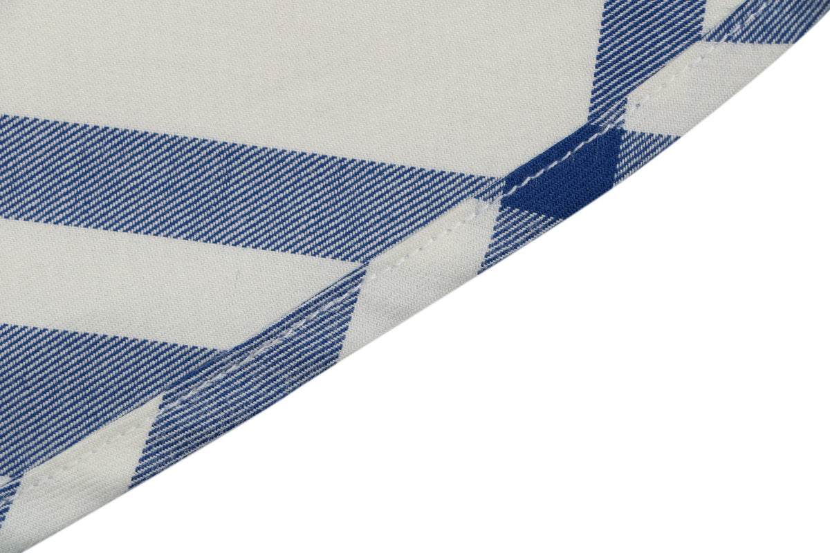 Burberry Diagonal House Check Long Sleeve Shirt Blue White