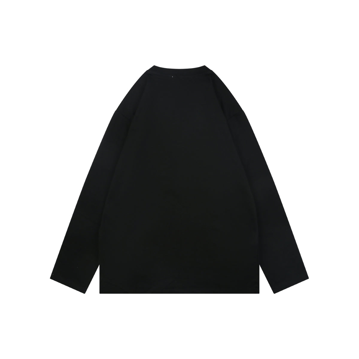 Burberry Black B Signature Rope Embroidered Long-Sleeve Top