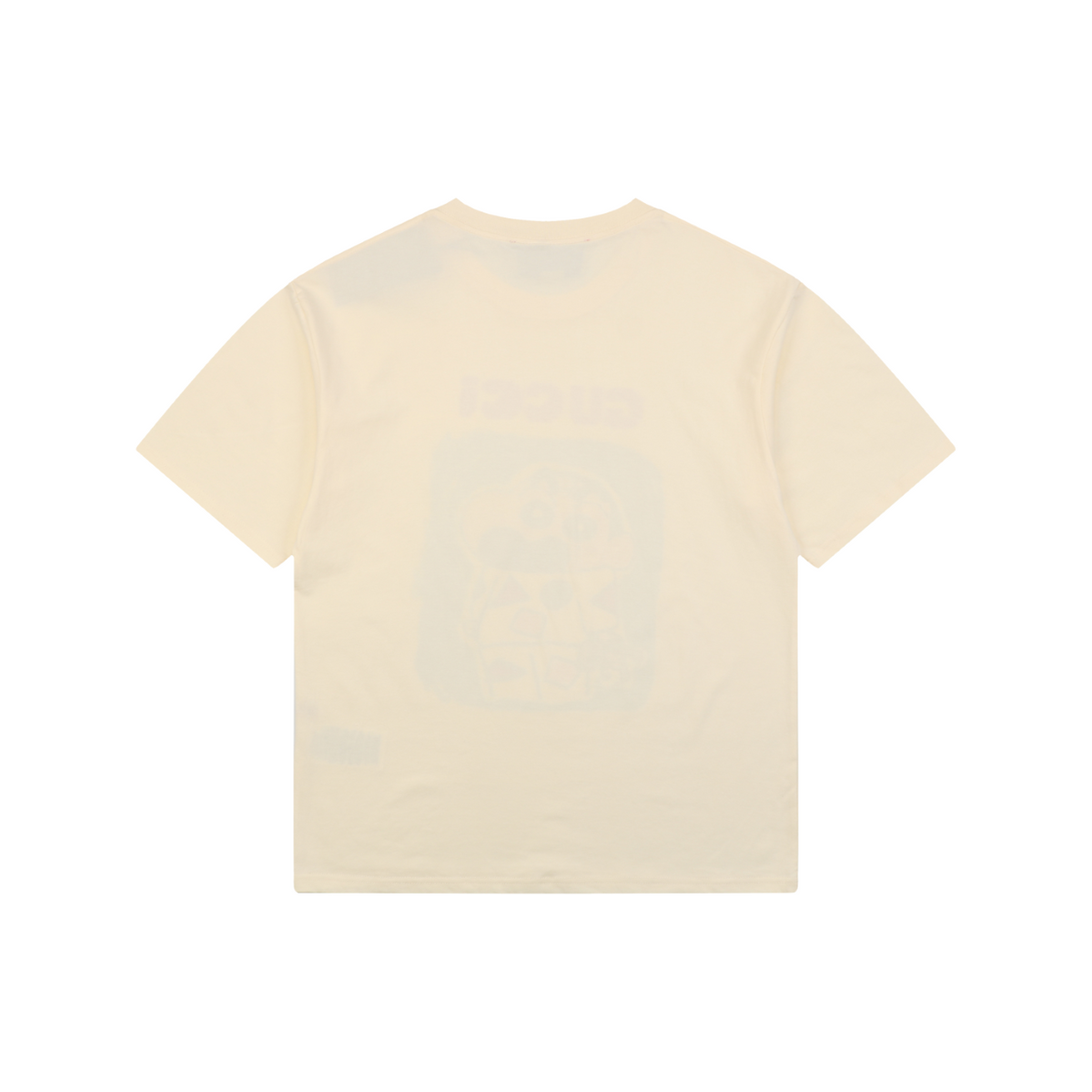 Gucci Cream Crayon Shin-chan Print Short-Sleeve Pajama T-Shirt