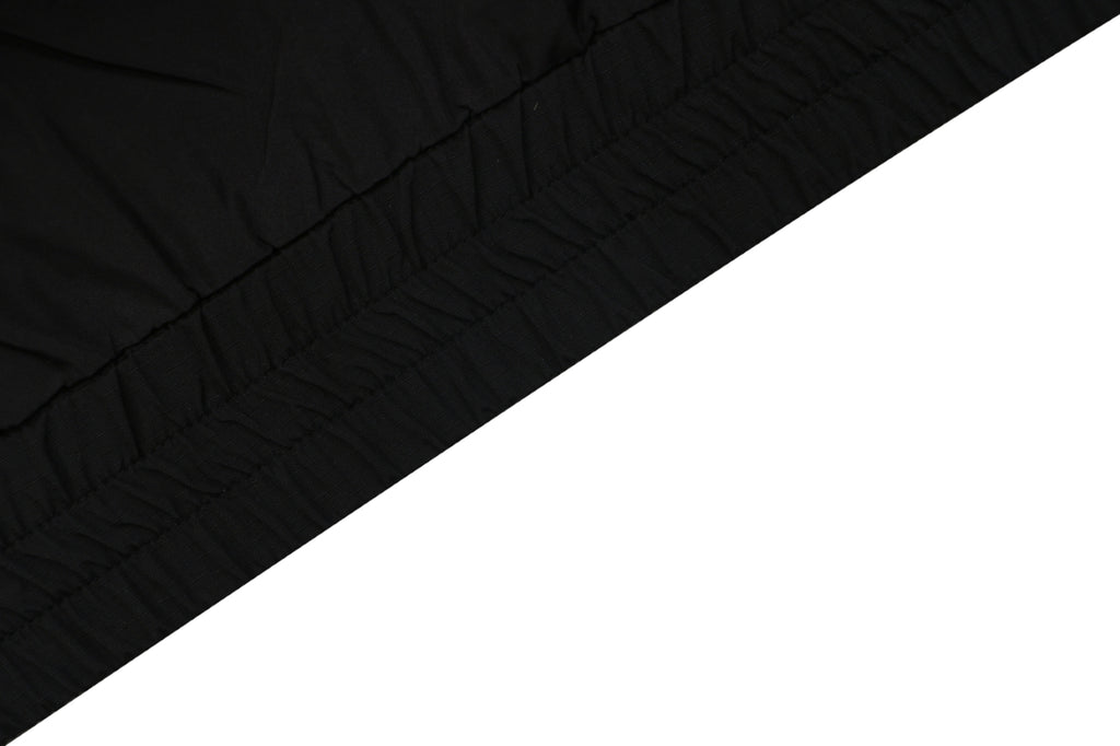 Balenciaga Black Right-Chest 3B Logo Embroidered Hooded Jacket